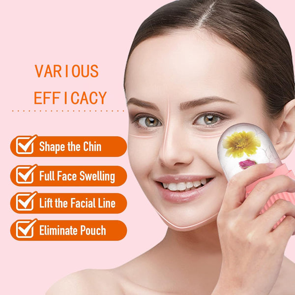 Ice Cube Roller Massager for Face, Eyes and Neck Naturally Conditioning and Skin Care,De-Puff Eye