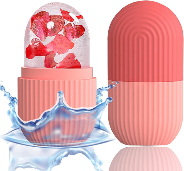 Ice Cube Roller Massager for Face, Eyes and Neck Naturally Conditioning and Skin Care,De-Puff Eye