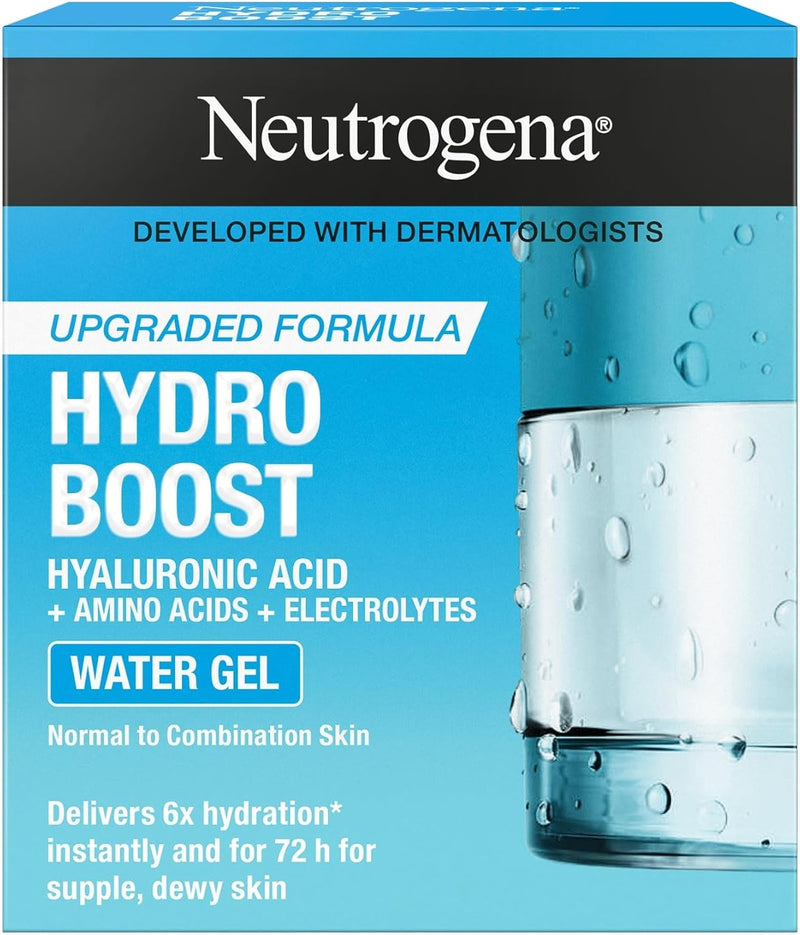 Face Moisturizer Water Gel, Hydro Boost, Normal To Combination Skin